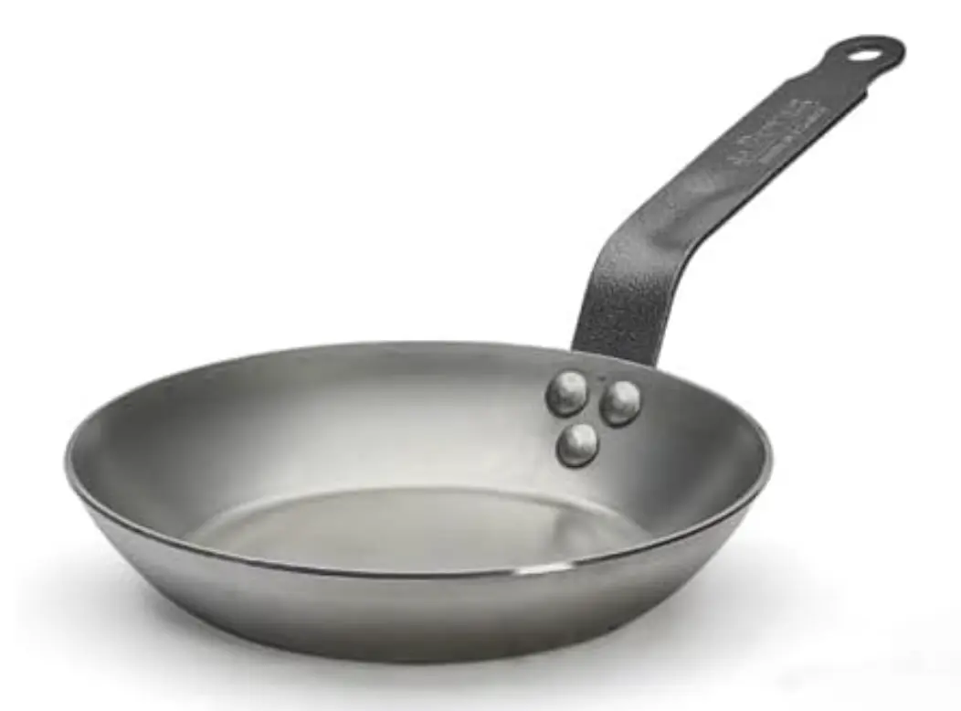 De Buyer Carbone Plus Coupe Lyonnaise Sartén de Acero al Carbono 24 cm