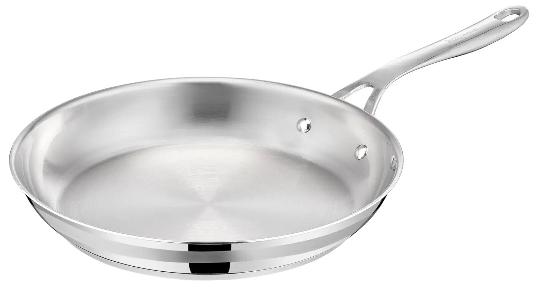 Tefal Jamie Oliver - Sartén de Acero Inoxidable 18/10 Sin Revestimiento